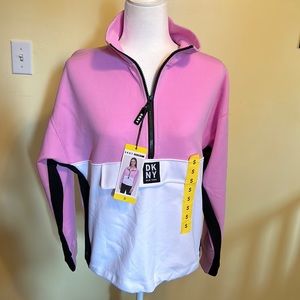 DKNY New York 1/4 zip sweatshirt